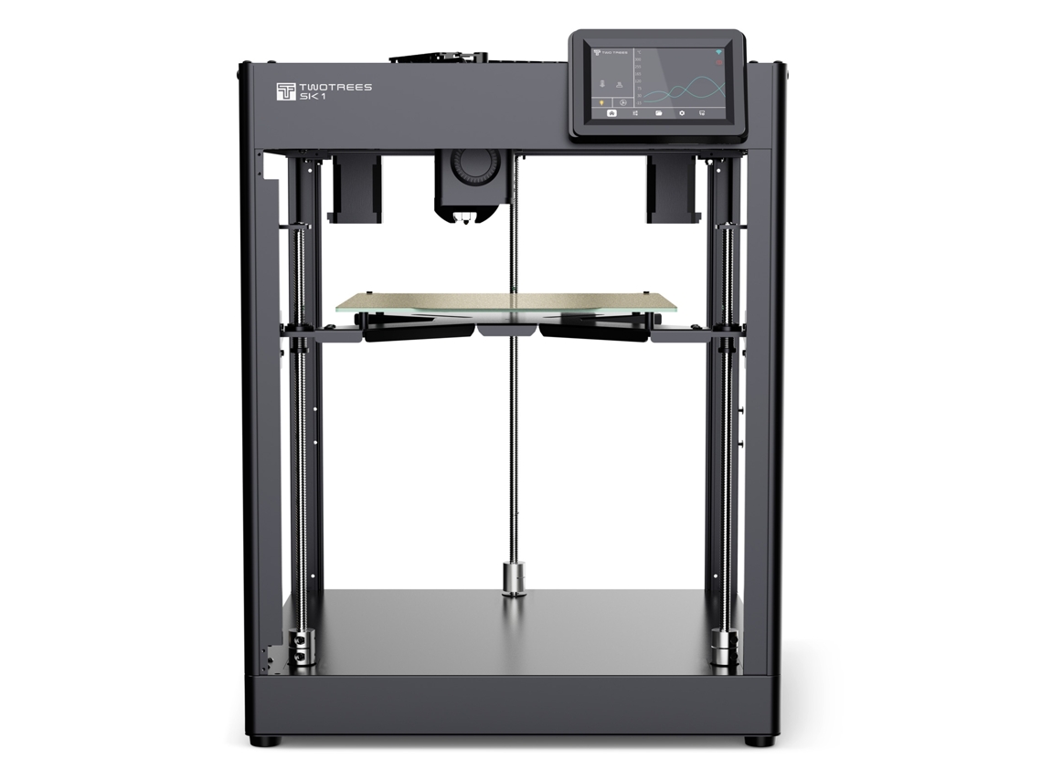 Impressora 3D TWO TREES Sk1 Corexy 700Mm/S Velocidade de Impressão Nivelamento Automático Até 300C Bocal 256X256X256Mm