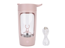 Liquidificador portátil recarregável USB Slowmoose 650ml, copo e acessórios de cozinha, rosa