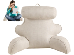 Almofadas Grandes Reclináveis com Apoio para os Braços Leitura de Cama, as Costas, Descanso a CHABERLU