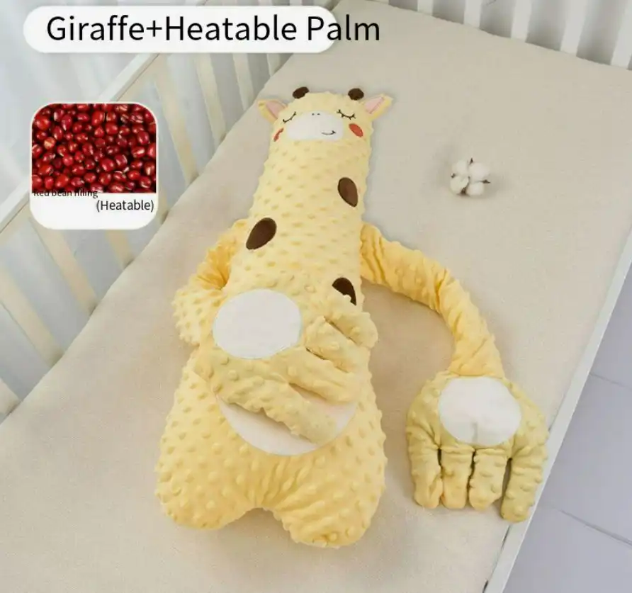 Brinquedo De Consolo Para Dormir Com Batidas (68*25cm Girafa Enchimento De Mangueira)