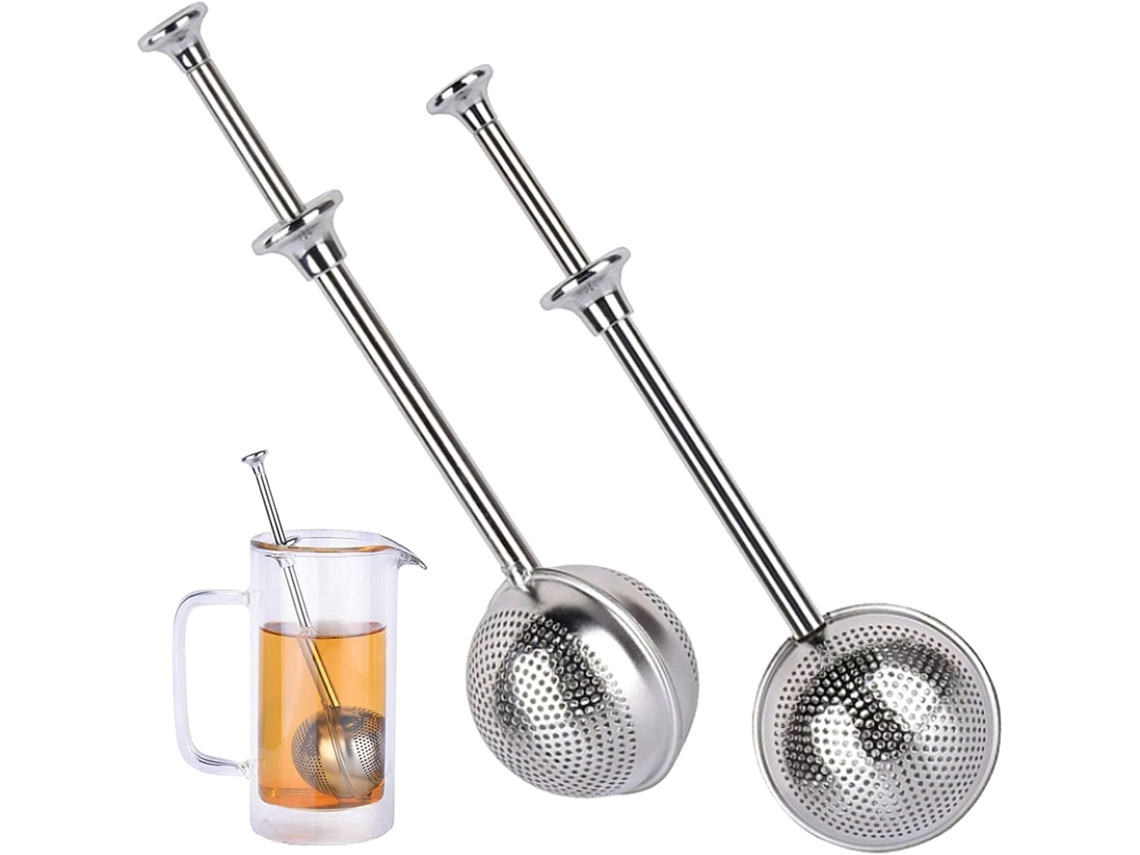 Filtro Chá Inox Bola, Infusor de Especiarias DUREFORWARD
