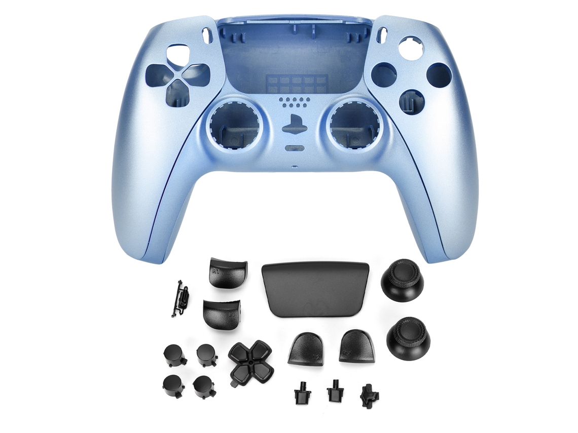 Botão De Substituição Shell De Acessórios Diy Para Controle Ps5 Azul
