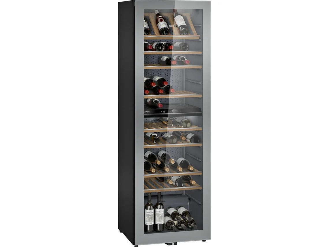 Cave de Vinho SIEMENS KW36KATGA (199 Garrafas - Preto)