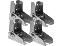 Conjunto De 4 Dobradiças Dobráveis Com Travamento Automático Para