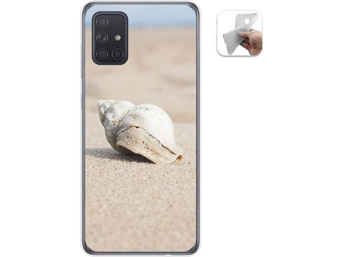 Capa Samsung Galaxy A71 5G TUMUNDOSMARTPHONE Concha Multicor
