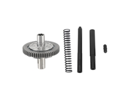 Kit De Eixo Deslizante Central De Engrenagem 57t Para Carro Rc Arrma 1/10 4x4 Vorteks Aço Preto