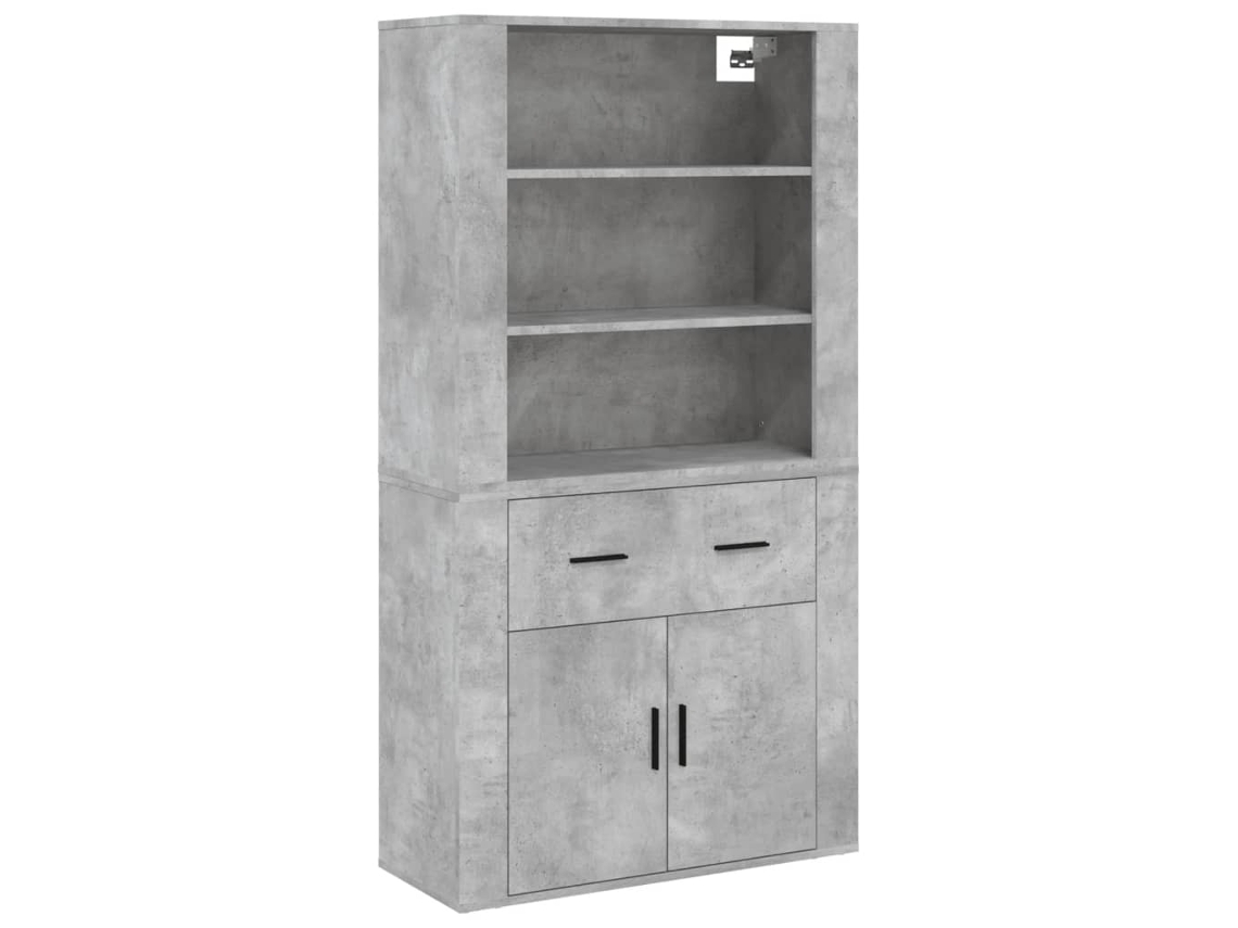 Highboard, Highboards Vidaxl Cinzeto Madeira Processada (n/a)