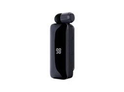 Fones De Ouvido Bluetooth Sem Fio Com Visor Digital Led E Clipe De Colar Retrátil, Fones De Ouvido Individuais Ly Ebike