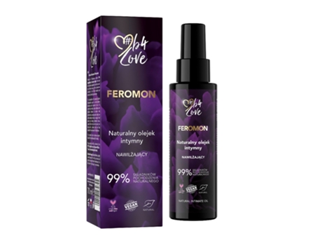 Oleje Intimos Naturais 4organic B4love Com Feromonas, 70ml