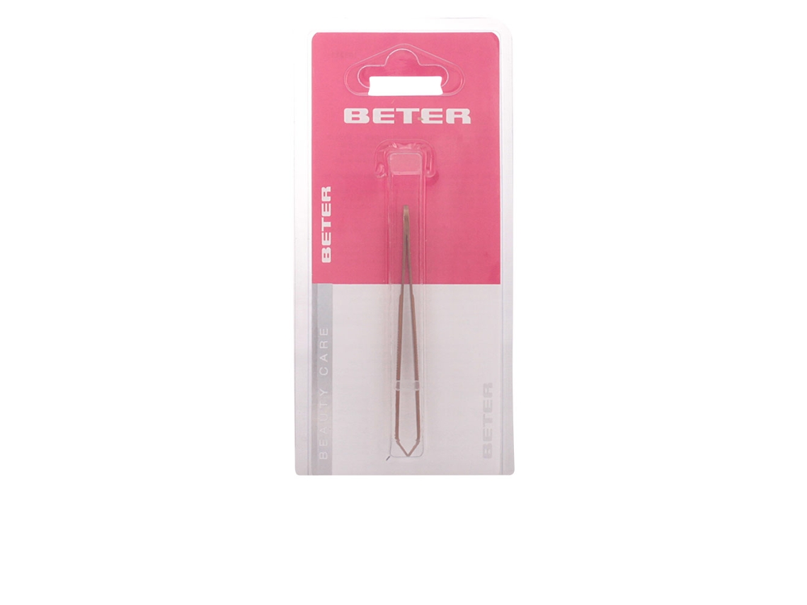 Pinças De Depilar - Beter - Ponta De Caranguejo - Cobre Revestido - 8,3 Cm - 1 Peça