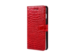 Capa de Crocodilo para iPhone 6 Plus, Proteção e Cartão | EOOCOO