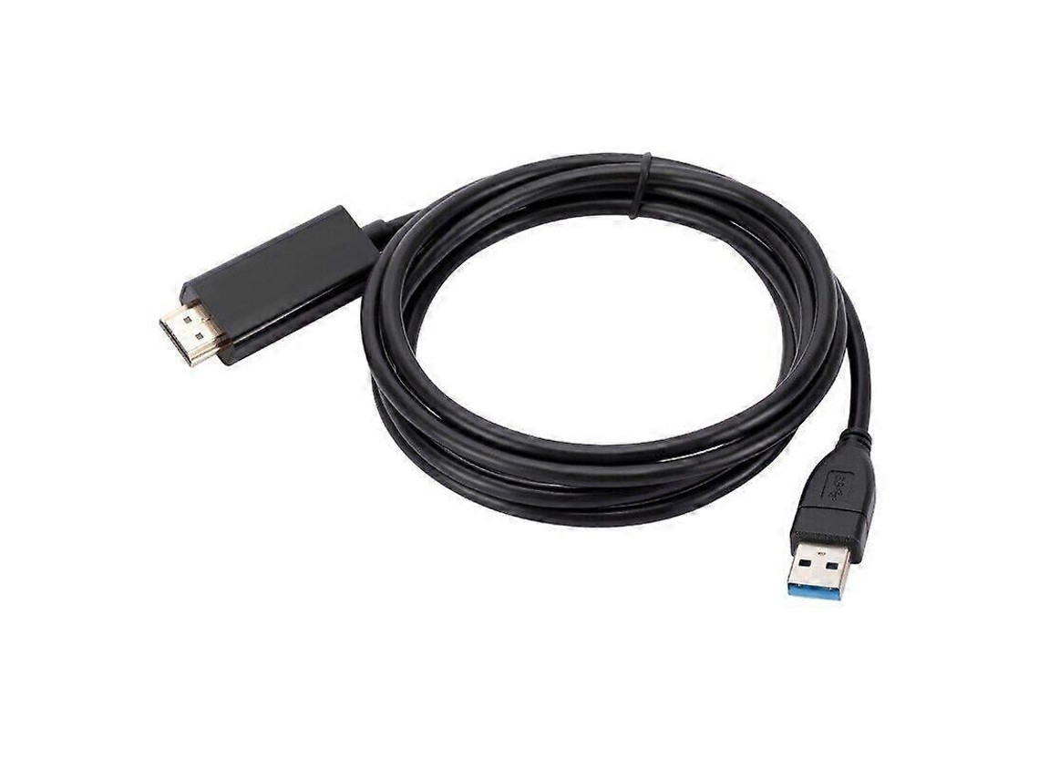 Cabo Adaptador Usb 2.0 Tipo A Macho Para Hdmi Macho, 1,8 M
