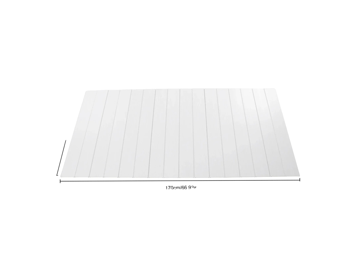Capa De Banheira, Impermeável, Design Dobrável, Branco