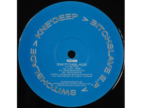Vinil Bitchslave Ep Kne Deep