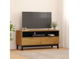 Vidaxl Móvel De Tv Flam 110x40x50 Cm Madeira De Pinho Maciça