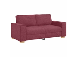 2-seater Sofa, 2-seater Sofas Vidaxl Vermelho Tecido (n/a)