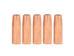 5 Peças Bico De Pistola De Solda Mig 21-50 1/2 Polegada 100l Para Peças Tweco Mini/1