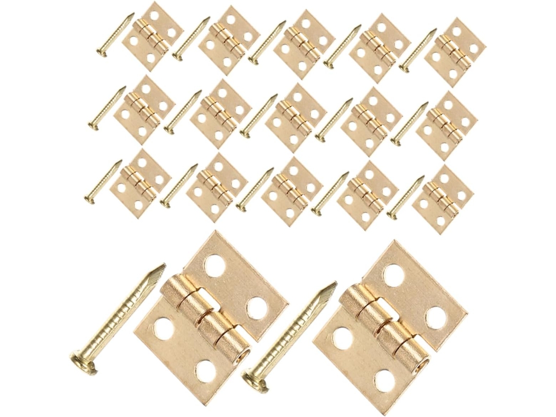 Garneck 50 De Pequenas Latão Com Para Mini Caixas Joias E Tampas Baús
