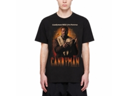 Rockinstone Candyman Bees And Honeycomb Black Adult T-shirt Size:m