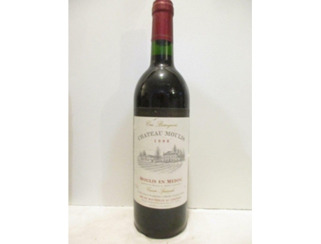 Vinho Tinto CHÂTEAU MOULIS 1998 (75 cl - 1 unidade)
