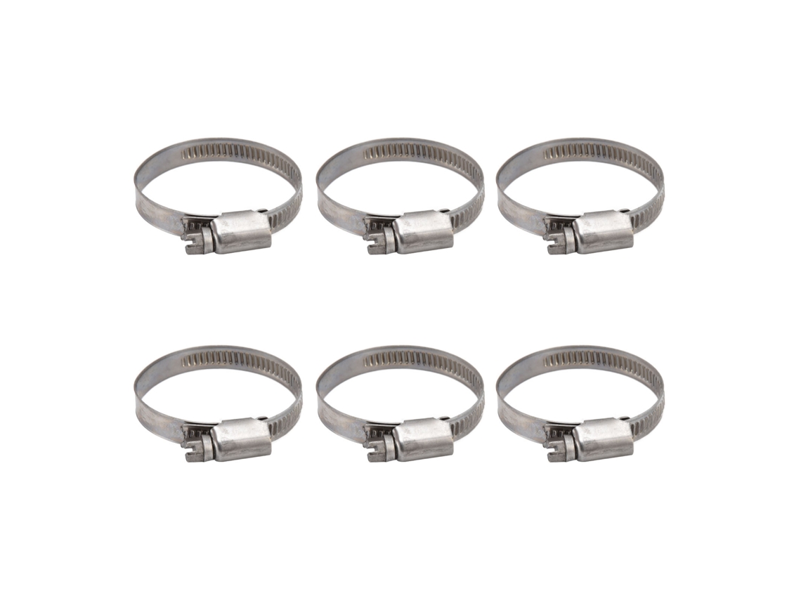 Laxiscreed Clips Ajustáveis Em Aço Inox 304 Para Tubos De Combustível, Compatíveis Com Diâmetros De 27 A 51 Mm