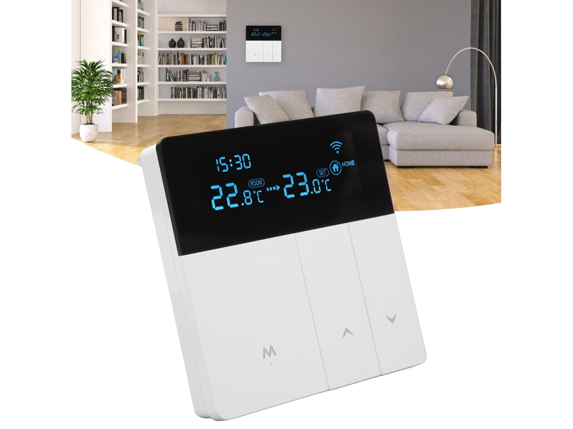 Lurelia Controlador De Temperatura Lcd Comando Remoto Digital Caldeira De Água Quente App Controlo Termostato Para Tuya Ac90v 240v Tipo Normal