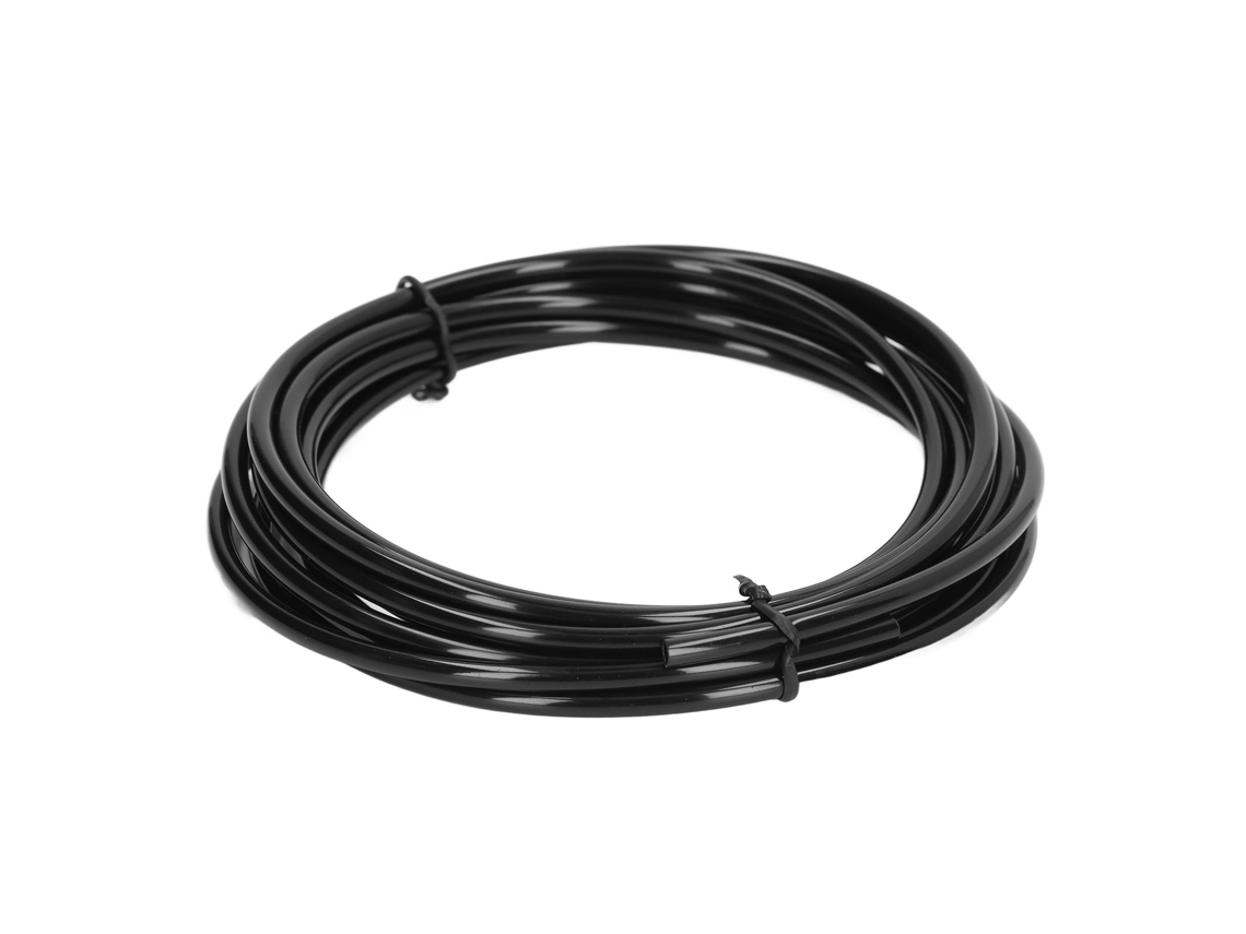 Tubo de Tinta Flexível 4x3mm Plástico Uv 5m Preto para Impressoras Máquinas Fotográficas Acessório S/MARCA