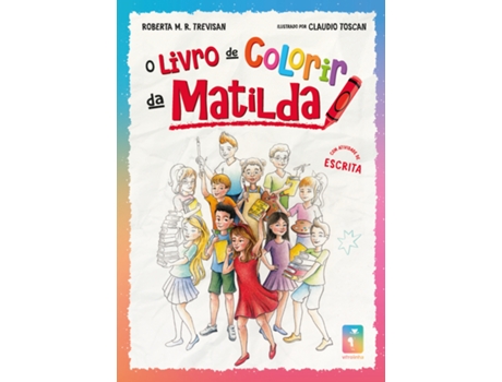 Livro O Livro De Colorir Da Matilda De Roberta M R Trevisan (português Do Brasil)