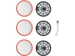 Kit De Filtros Substituição Para Aspirador Vax Tipo 95 Air Compact
