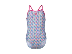Fato de Banho de Menina para Natação ARENA Peça Starfish Lightdrop Laranja (14/15 anos)