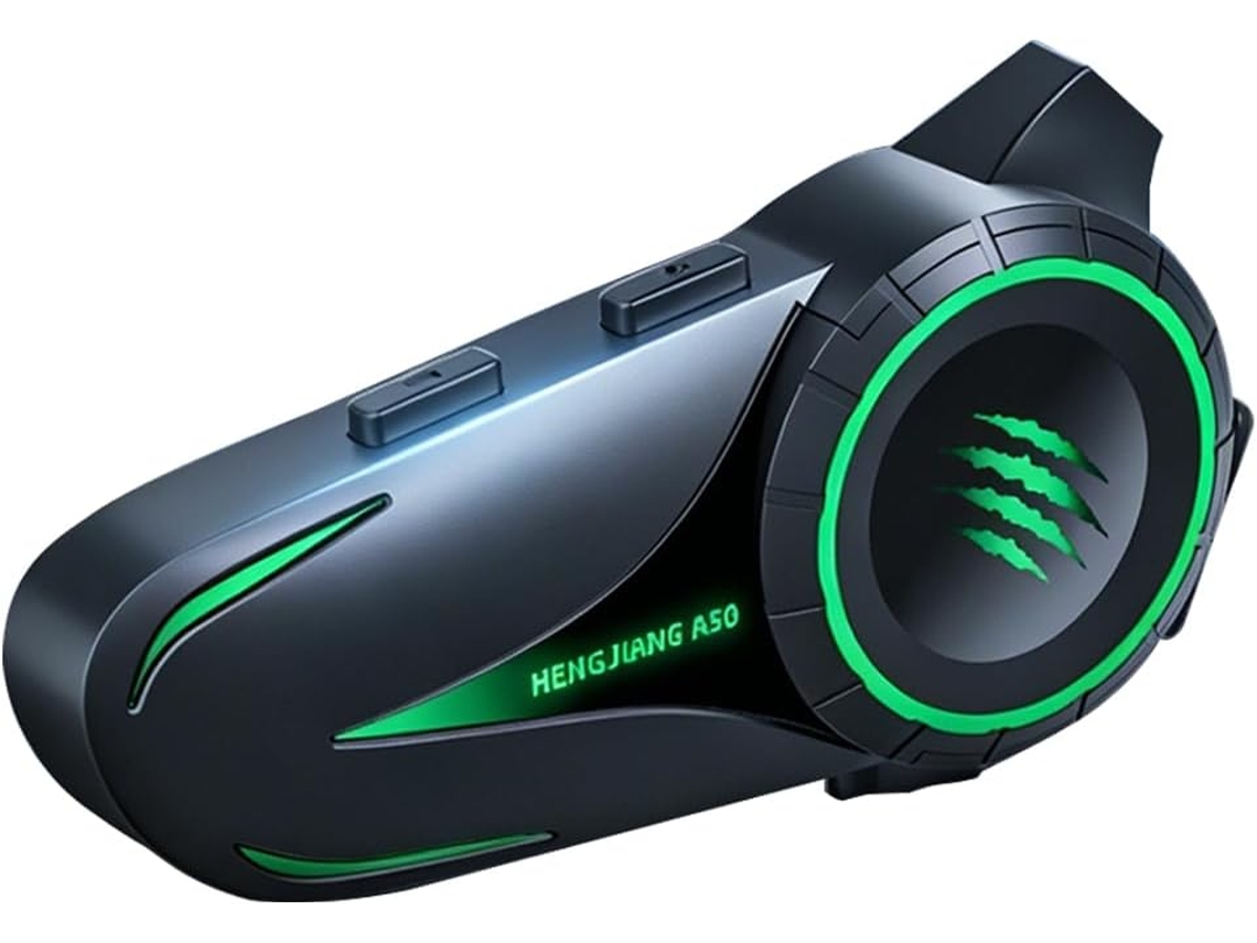 Bewinner Casque De Moto Bt, Sans Fil Com Suppression Du Bruit, 30 Heures Lecture, Étanche, Commande Vocale