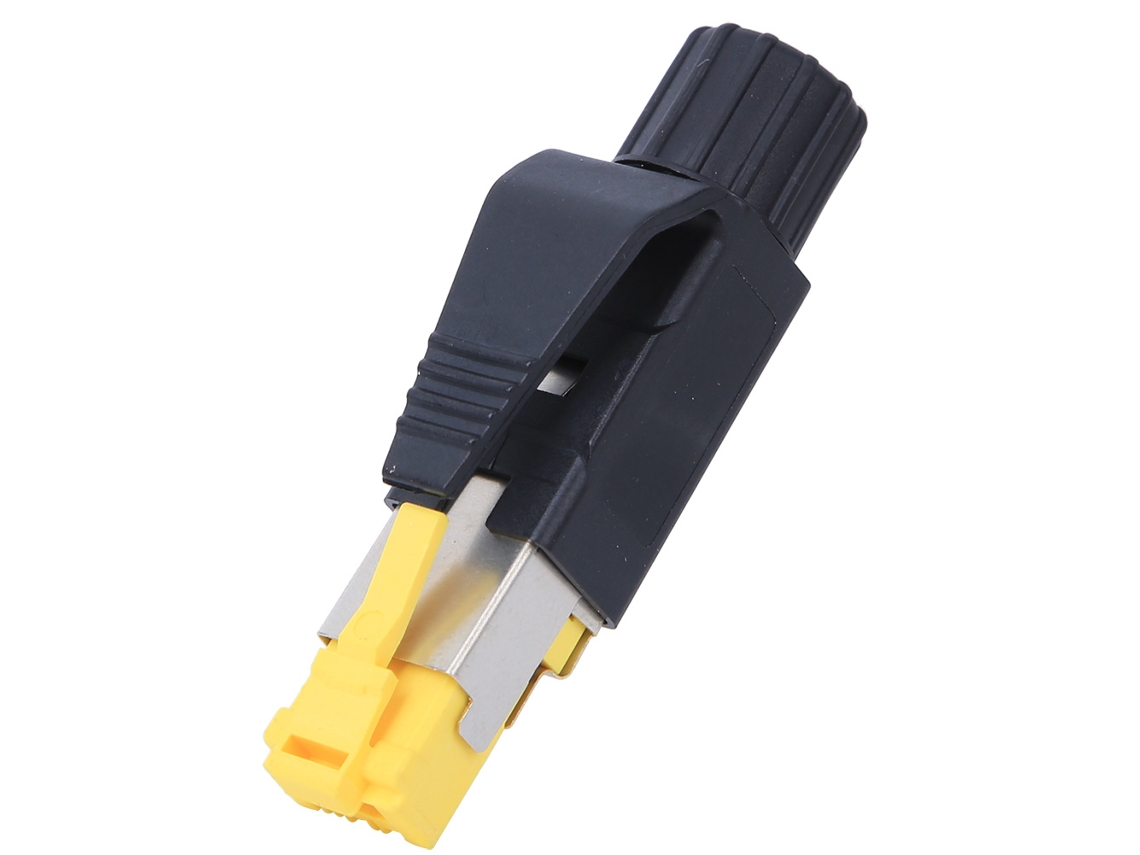 Laxiscreed Adaptador De Cabo De Rede À Prova De Água E Fogo Para Conexões Seguras