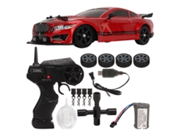 Carro De Corrida Drift Laxiscreed Com Led E Controlo 2.4ghz Para Máxima Diversão