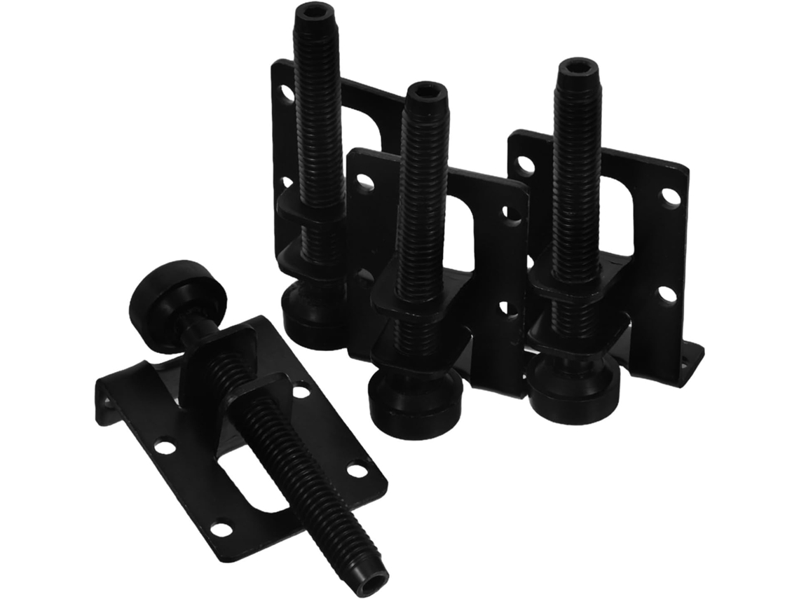 Tehaux Conjunto De 4 Pés Niveladores Ajustáveis E Resistentes Para Móveis, Cômodas, Bancadas E Proteção De Piso