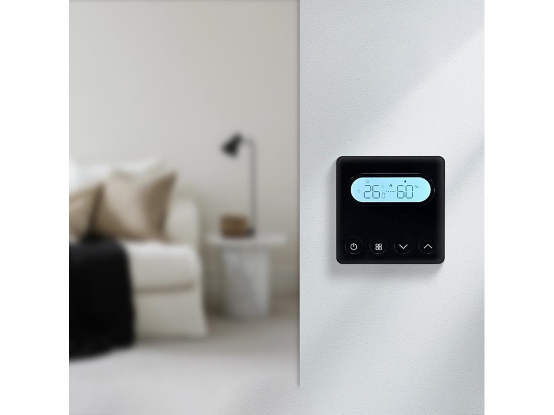 Monitor De Temperatura E Umidade, Branco, Para Casa, Jardim E Estufa