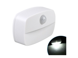 Luminária de Parede Led Inteligente com Sensor de Movimento, Plugue Europeu 220v, Ideal para Hall de Entrada, Banheiro, Escadas BRILVIBERA