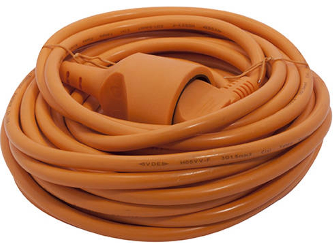 Extensão elétrica CHACON 66758 Laranja