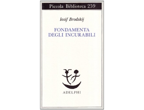 Livro fondamenta degli incurabili de iosif brodskij (italiano)