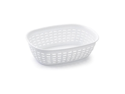 Cesta panera rattan blanca