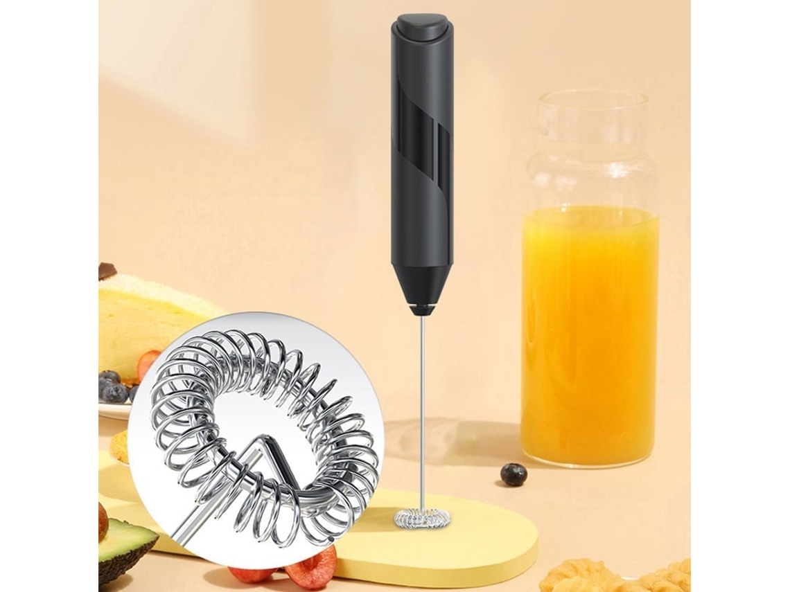 Espumador de Leite Eletrico, Manual, Cor Preto ZYBLSSBB