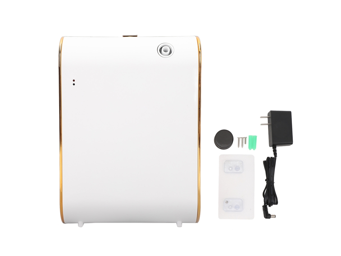 Difusor de Óleos Essenciais Automático com Timer ABS Branco Plugue US 110 220V | S/MARCA