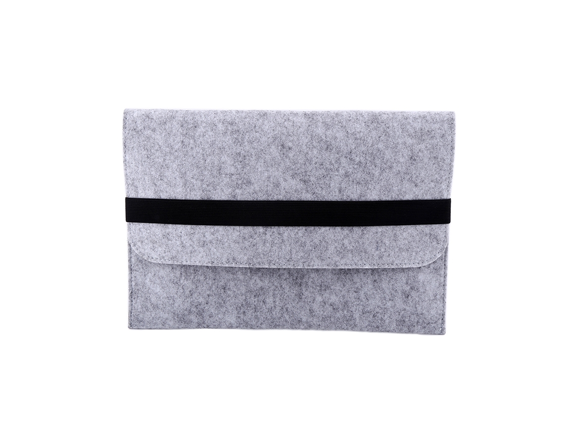 Capa Interna (resistente A Arranhões, Macia) Para Laptops E Tablets Macbook, Cinza Claro, 13 Polegadas