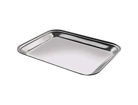 Bandeja Retangular SALVINELLI Aço Inoxidável 45 X 36 Cm