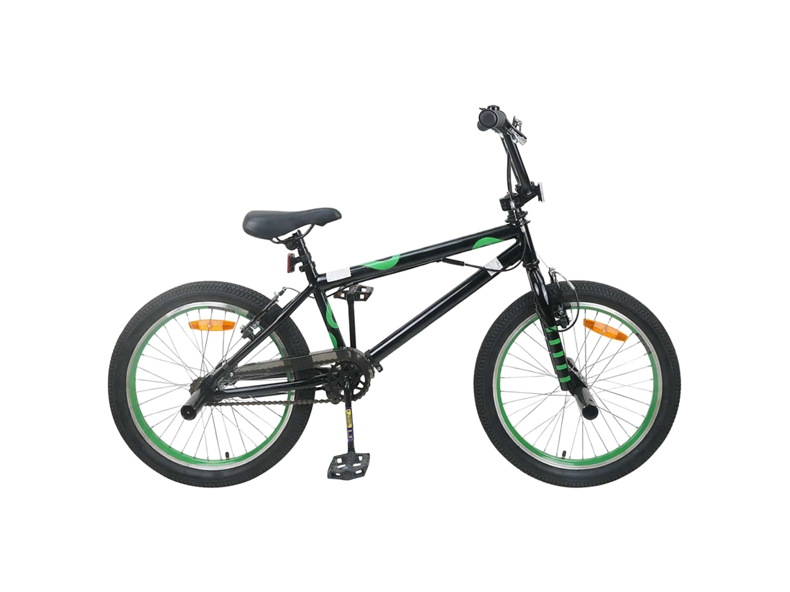 Vidaxl Bmx 20 Polegadas Para Maiores De 9 Anos Preto