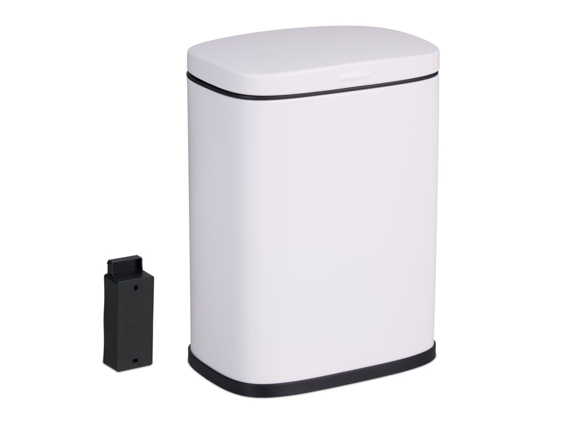 Lixeira De Banheiro De Parede 3l Com Tampa Soft Close