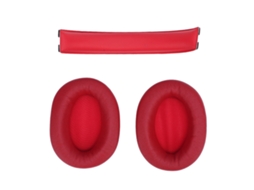 Kit Almofadas LAXISCREED para W800bt Plus Vermelho