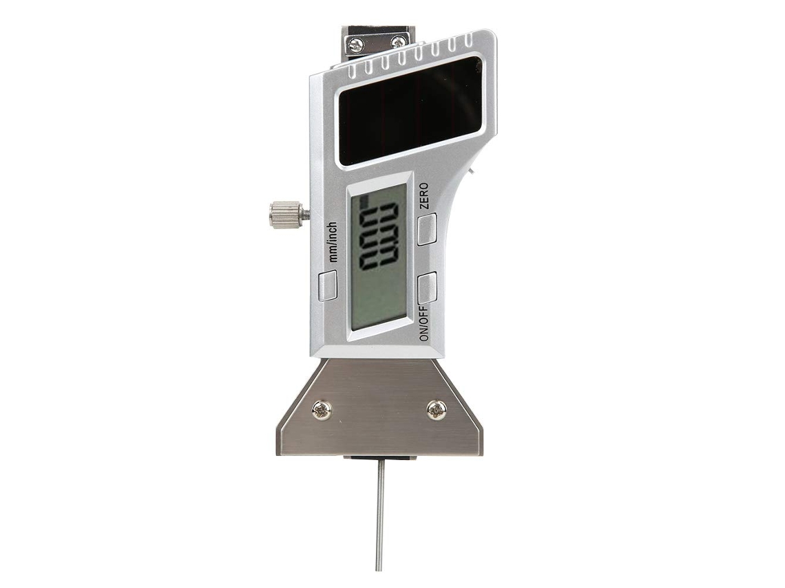 Medidor De Profundidade Pneus Digital Alta Precisão Em Aço Inoxidável,
