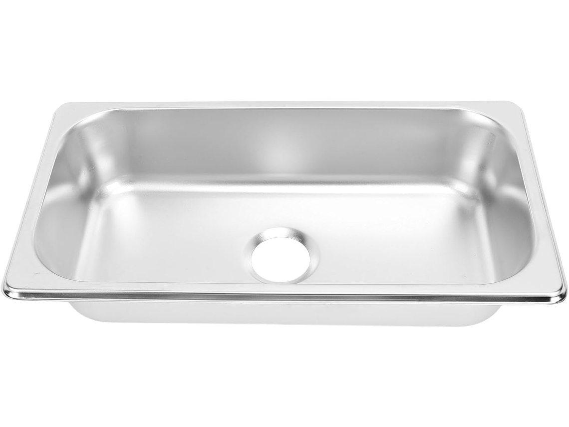 Pia De Cozinha De Embutir, 12,8 X 6,93 X 2,56 Polegadas