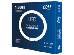Edm Tubo Led Circular G10Q 30 Cm 20W 1700 Lumens 6400K