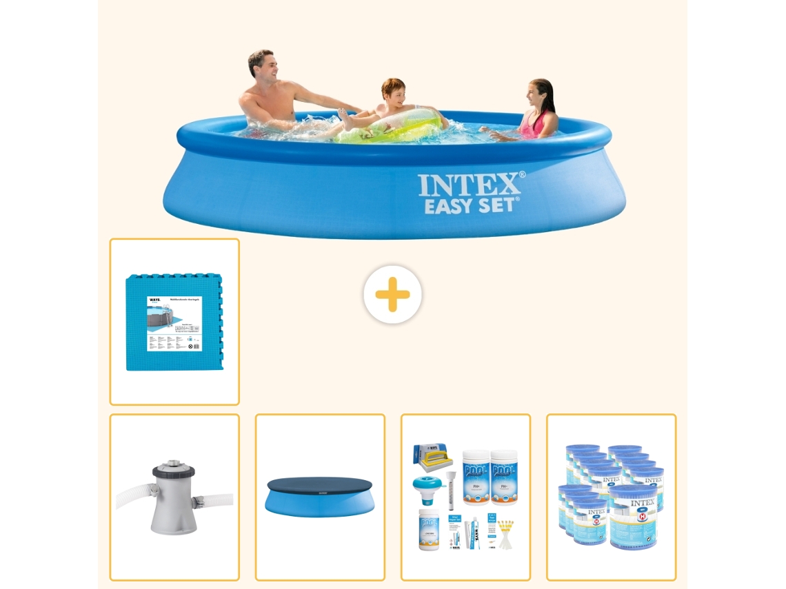Intex Piscina Easy Set Redonda - 305x61 Cm - 6-peças Scb16
